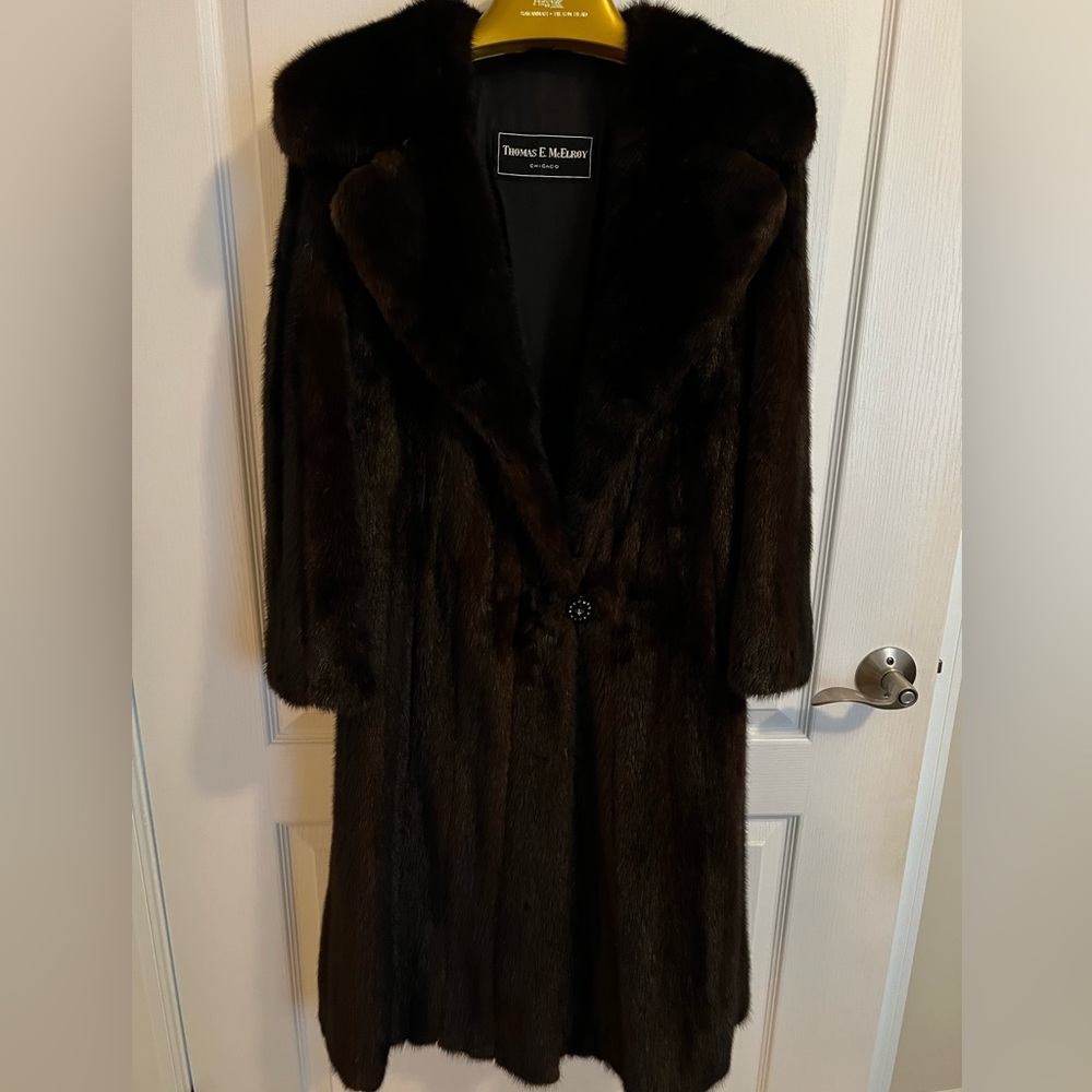 McElroy Vintage Mahogany Fur Coat
